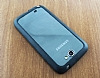 Samsung N7100 Galaxy Note 2 Silikon Kenarl Siyah Rubber Klf - Resim: 2