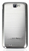 Samsung N7100 Galaxy Note 2 Silver Metal Batarya Kapa - Resim: 5
