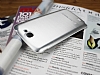 Samsung N7100 Galaxy Note 2 Silver Metal Batarya Kapa - Resim: 4