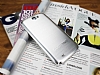 Samsung N7100 Galaxy Note 2 Silver Metal Batarya Kapa - Resim: 3