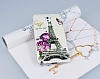 Samsung N9000 Galaxy Note 3 Tal Eiffel Kulesi Silikon Klf - Resim: 1