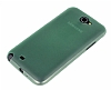 Samsung N7100 Galaxy Note 2 Ultra nce Yeil Rubber Klf - Resim: 2