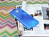 Samsung N7500 Galaxy Note 3 Neo Desenli effaf Mavi Silikon Klf - Resim: 1