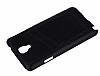 Eiroo Samsung N7500 Galaxy Note 3 Neo Kartlkl Deri Rubber Klf - Resim: 2