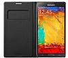Samsung N7500 Galaxy Note 3 Neo Orjinal Siyah Flip Wallet Klf - Resim: 1