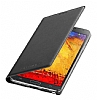 Samsung N7500 Galaxy Note 3 Neo Orjinal Siyah Flip Wallet Klf - Resim: 2