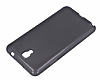 Samsung N7500 Galaxy Note 3 Neo effaf Siyah Silikon Klf - Resim: 3