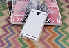 Samsung N7500 Galaxy Note 3 Neo erit Parlak Beyaz Silikon Klf - Resim: 2