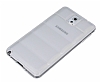 Samsung N9000 Galaxy Note 3 Bubble effaf Beyaz Silikon Klf - Resim: 3