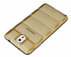 Samsung N9000 Galaxy Note 3 Bubble effaf Gold Silikon Klf - Resim: 2