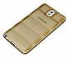 Samsung N9000 Galaxy Note 3 Bubble effaf Gold Silikon Klf - Resim: 1