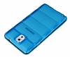Samsung N9000 Galaxy Note 3 Bubble effaf Mavi Silikon Klf - Resim: 2