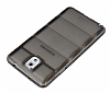 Samsung N9000 Galaxy Note 3 Bubble effaf Siyah Silikon Klf - Resim: 2