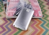 Eiroo Resistant Samsung N9000 Galaxy Note 3 ift Katmanl Metal Silver Klf - Resim: 2