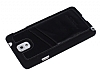Eiroo Samsung N9000 Galaxy Note 3 Kartlkl Deri Rubber Klf - Resim: 2