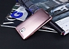 Samsung N9000 Galaxy Note 3 Metalik Rose Gold Silikon Klf - Resim: 2