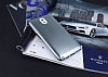 Samsung N9000 Galaxy Note 3 Metalik Silver Silikon Klf - Resim: 1
