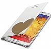Samsung N9000 Galaxy Note 3 Orjinal Moschino Kalp Gold Flip Wallet Klf - Resim: 5