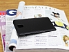 Samsung N9000 Galaxy Note 3 Pencereli Yan Kapakl Siyah Klf - Resim: 1