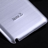 Samsung N9000 Galaxy Note 3 Silver Metal Batarya Kapa - Resim: 2