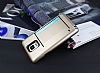 Samsung N9100 Galaxy Note 4 Kartlkl Ultra Koruma Gold Klf - Resim: 4