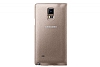 Samsung N9100 Galaxy Note 4 Orjinal LED Cover Gold Klf - Resim: 3