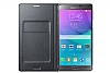 Samsung N9100 Galaxy Note 4 Orjinal LED Cover Siyah Klf - Resim: 3