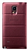 Samsung N9100 Galaxy Note 4 Orjinal Pencereli View Cover Bordo Klf - Resim: 2
