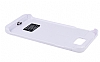 Samsung Galaxy Alpha Standl Bataryal Beyaz Klf - Resim: 1