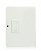 Samsung P5220 Galaxy Tab 3 10.1 Standl Beyaz Deri Klf - Resim: 2