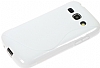 Samsung s7270 Galaxy Ace 3 Desenli Beyaz Silikon Klf - Resim: 1