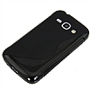 Samsung s7270 Galaxy Ace 3 Desenli Siyah Silikon Klf - Resim: 2