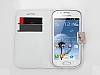 Samsung S7562 / S7560 / S7580 Eiffel Standl Czdanl Deri Klf - Resim: 1