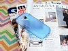 Samsung S7562 / S7560 / S7580 Ultra nce Mavi Rubber Klf - Resim: 1