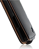 Samsung S8530 Wave 2 Kapakl Siyah Deri Klf - Resim: 2