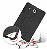 Samsung T560 Galaxy Tab E Ultra Sper Koruma Standl Siyah Klf - Resim: 3