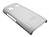 Nokia 500 Beyaz Sert Parlak Rubber Klf - Resim: 1