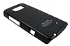 Nokia 700 Siyah Sert Parlak Rubber Klf - Resim: 1