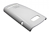 Nokia Asha 303 Beyaz Sert Parlak Rubber Klf - Resim: 2
