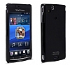 Sony Ericsson Xperia Arc Siyah Sert Parlak Klf - Resim: 2