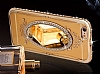 Shengo iPhone 6 / 6S Aynal Gold Silikon Klf - Resim: 2