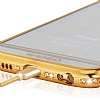 Shengo iPhone 6 Plus / 6S Plus Tal Kenarl Silver Silikon Klf - Resim: 3