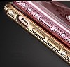 Shengo iPhone 7 Plus / 8 Plus Aynal Gold Silikon Klf - Resim: 9