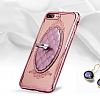 Shengo iPhone 7 Plus / 8 Plus Selfie Yzkl Rose Gold Silikon Klf - Resim: 9