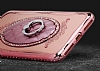 Shengo iPhone 7 Plus / 8 Plus Selfie Yzkl Rose Gold Silikon Klf - Resim: 6