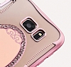 Shengo Samsung Galaxy S7 Edge Aynal Rose Gold Silikon Klf - Resim: 4