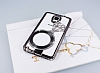 Shengo Samsung N9100 Galaxy Note 4 Tekta Tal Metal Dark Silver Klf - Resim: 2