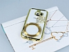 Shengo Samsung Galaxy S6 Edge Tekta Tal Metal Gold Klf - Resim: 5