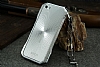 Simon iPhone SE / 5 / 5S Killer Alminyum Silver Klf - Resim: 7