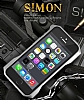 Simon iPhone SE / 5 / 5S Killer Alminyum Silver Klf - Resim: 3